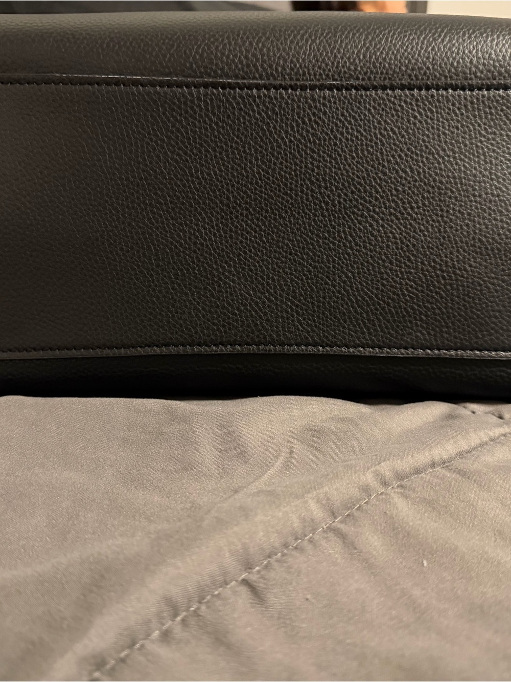 Coach Willow Black Leather Tote with Gold Hardware - Picture 6 of 7